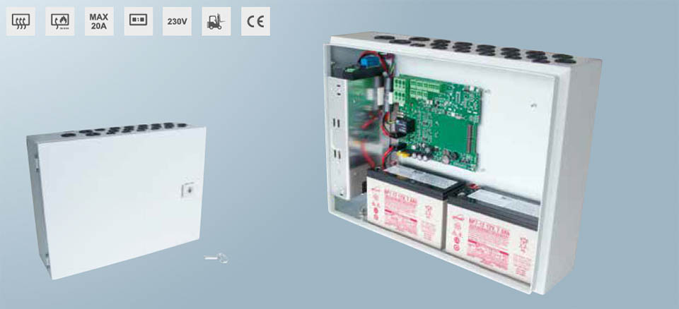 WSC310 and WSC320 Smoke Control Panel 10-20A, CompactSmoke